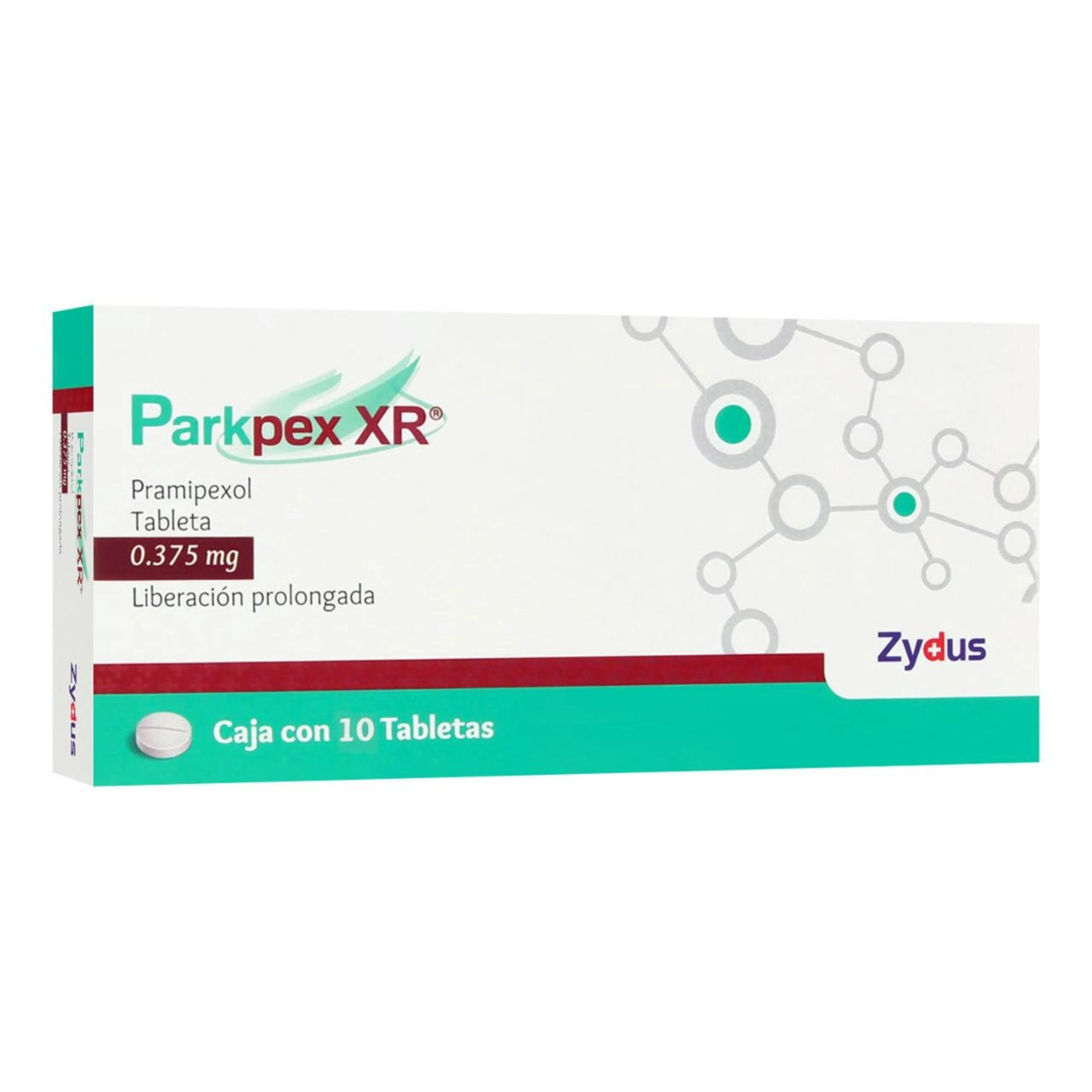Parkpex Xr 0.375 Mg Con 10 Tabletas