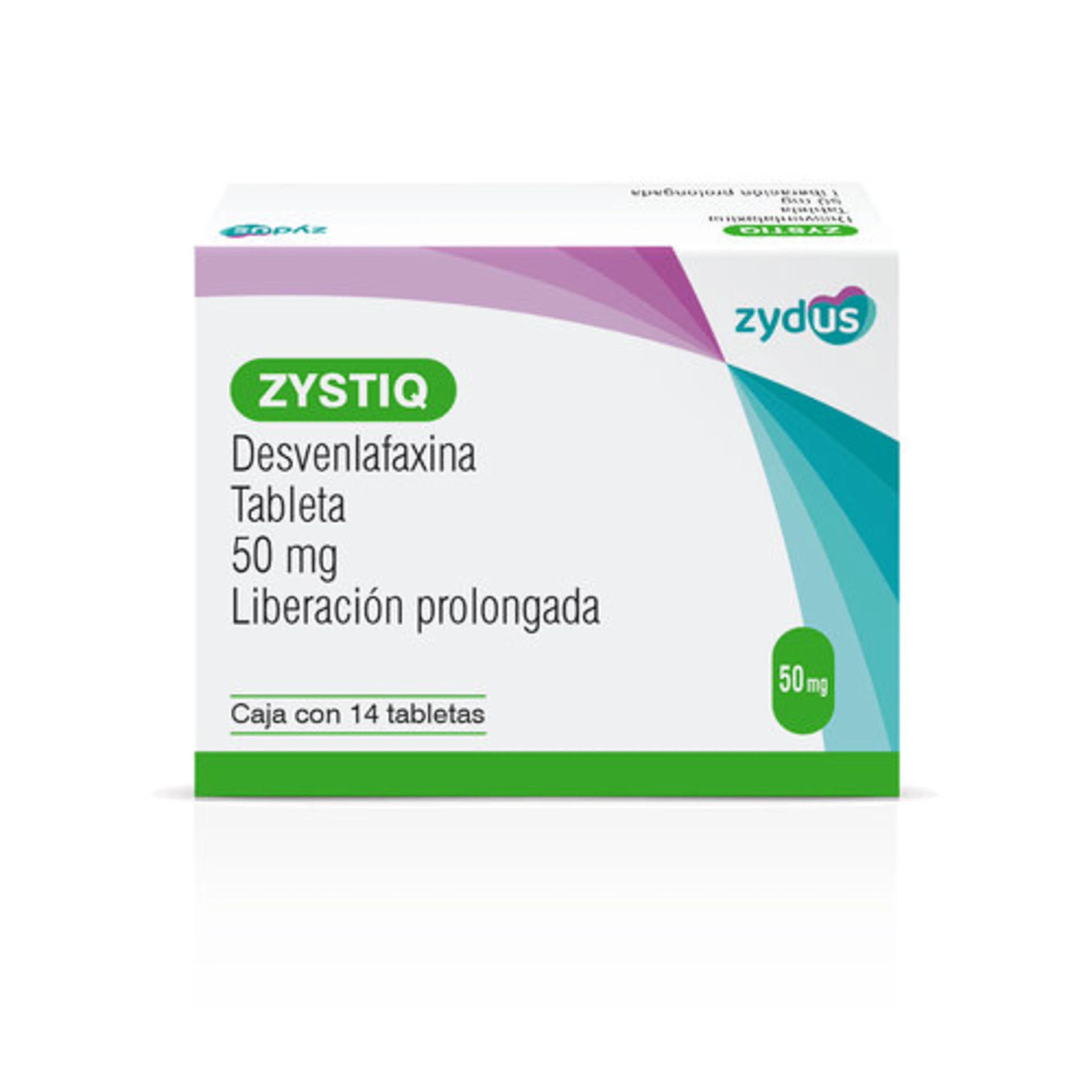 Zystiq 50 Mg Con 14 Tabletas