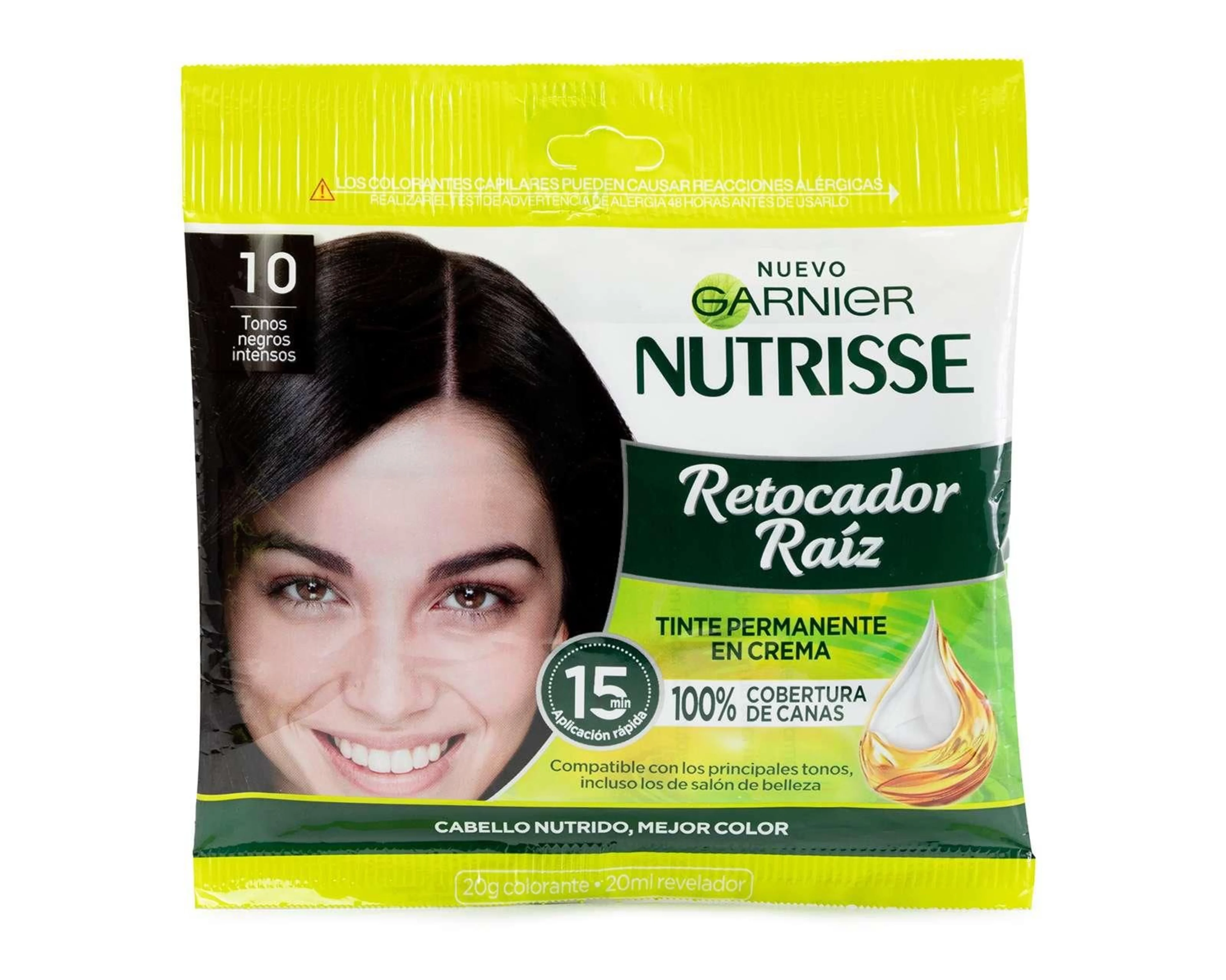 Nutrisse Tinte Retocador De Raíz Tono 10 Negro Intenso