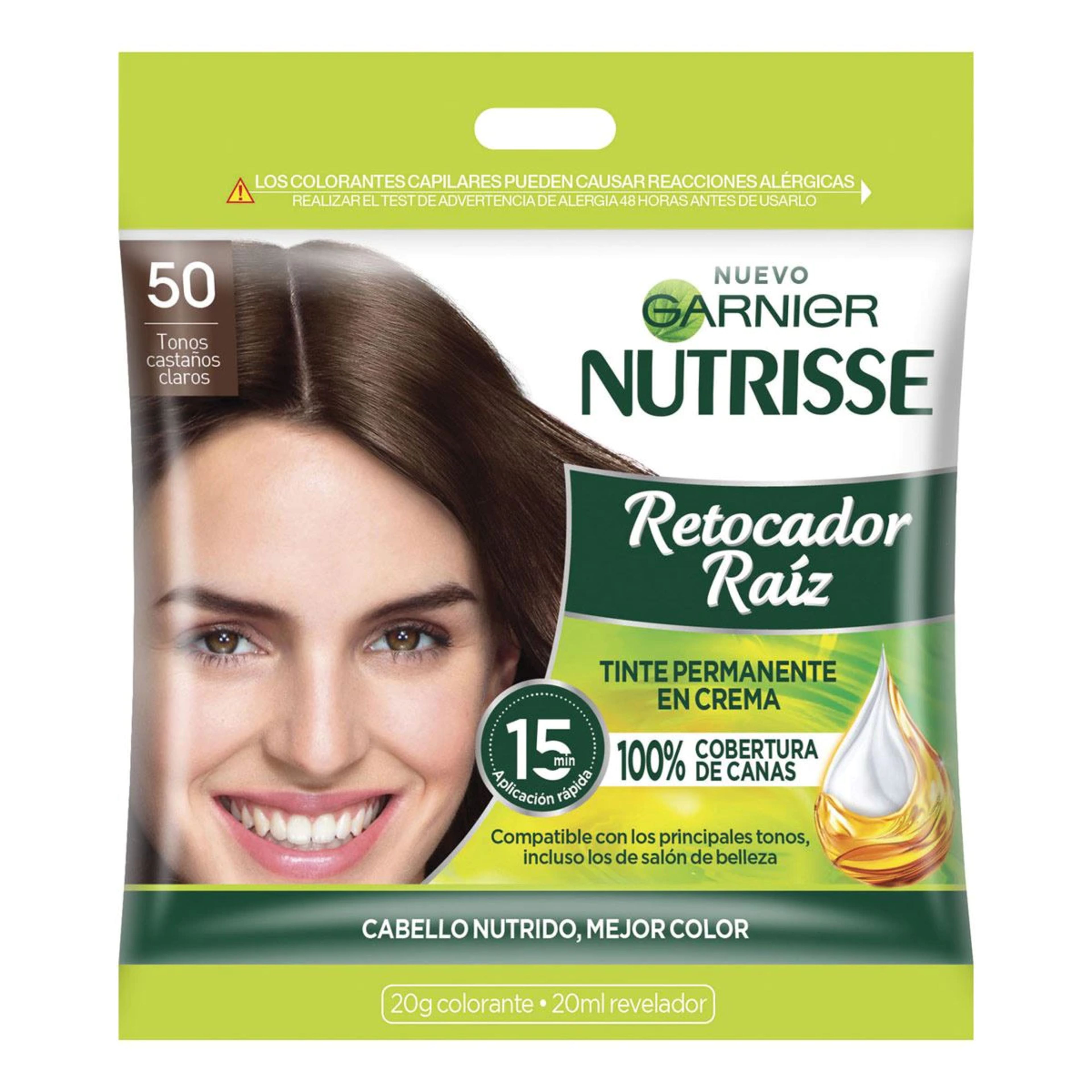 Nutrisse Tinte Retocador De Raíz Tono 50 Castaño Claro