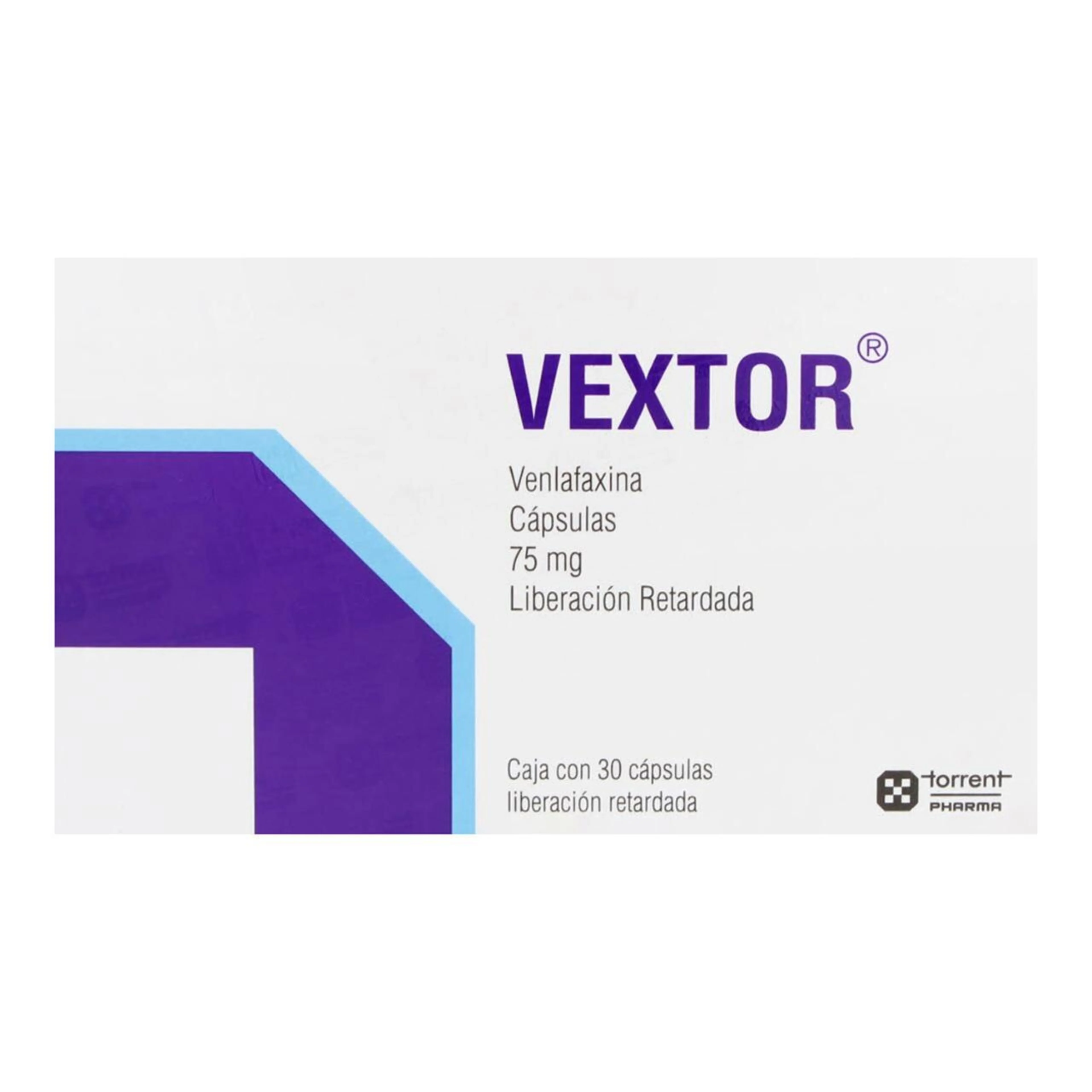 Vextor 75 Mg Con 30 Cápsulas