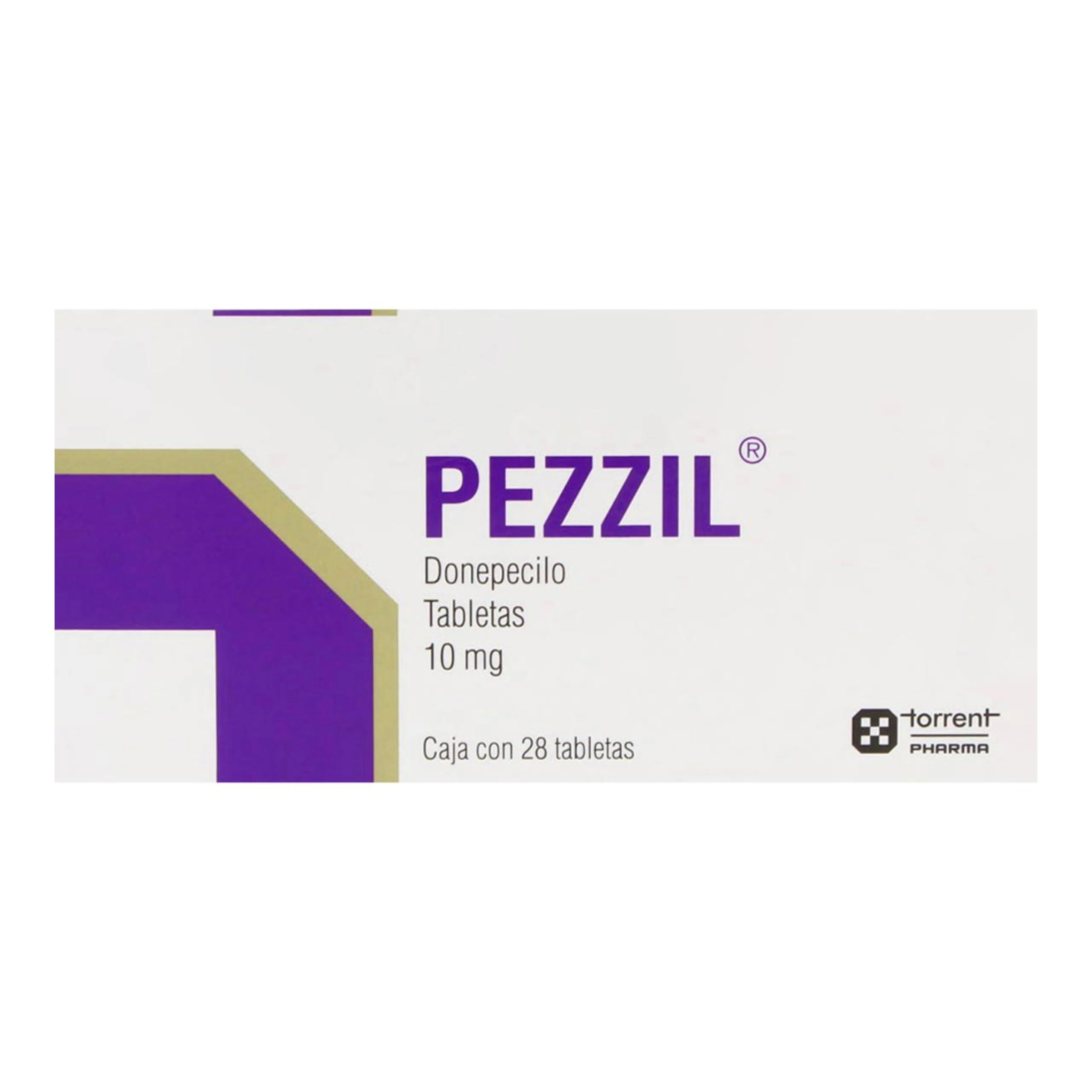 Pezzil 10 Mg Con 28 Tabletas