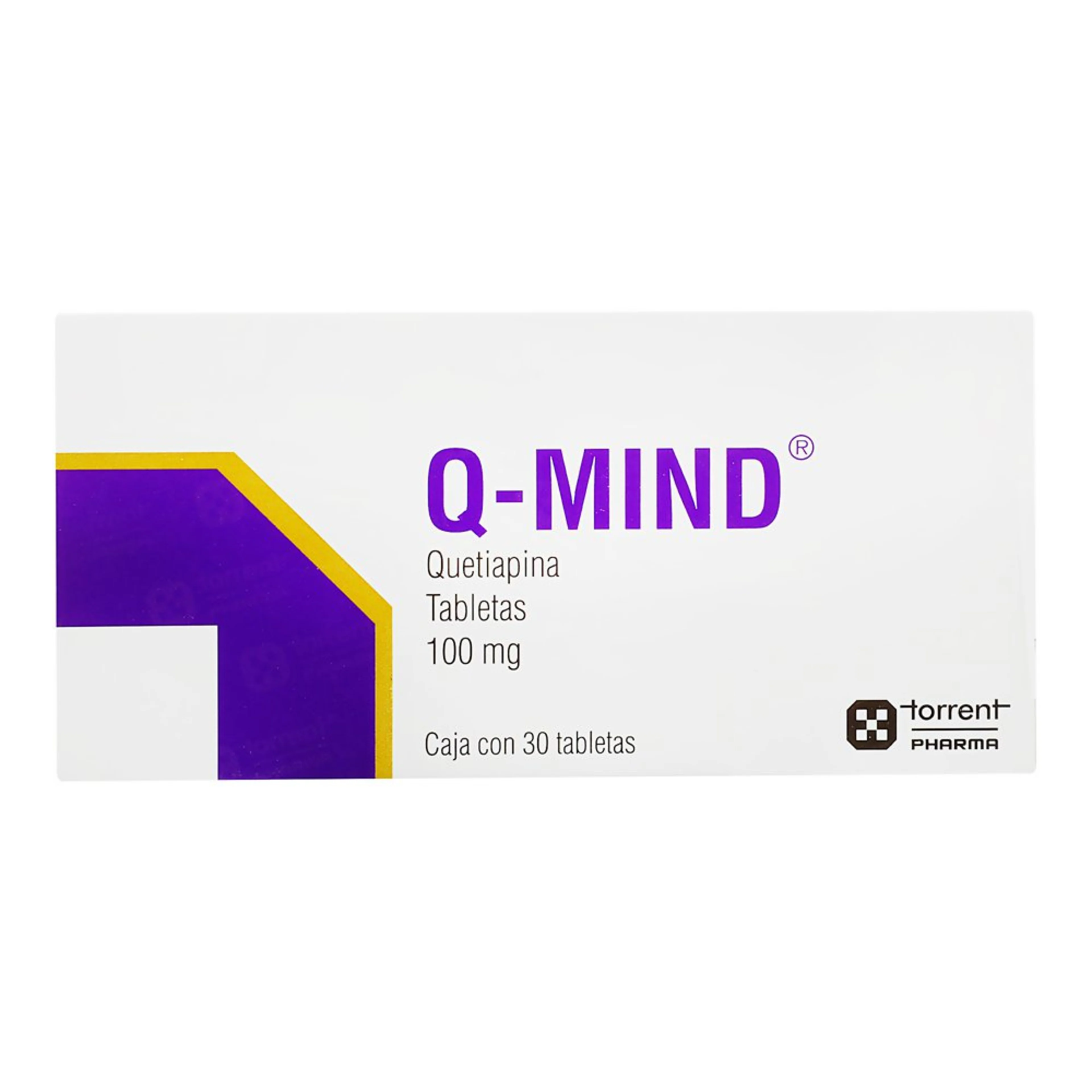Q-Mind 100 Mg Con 30 Tabletas