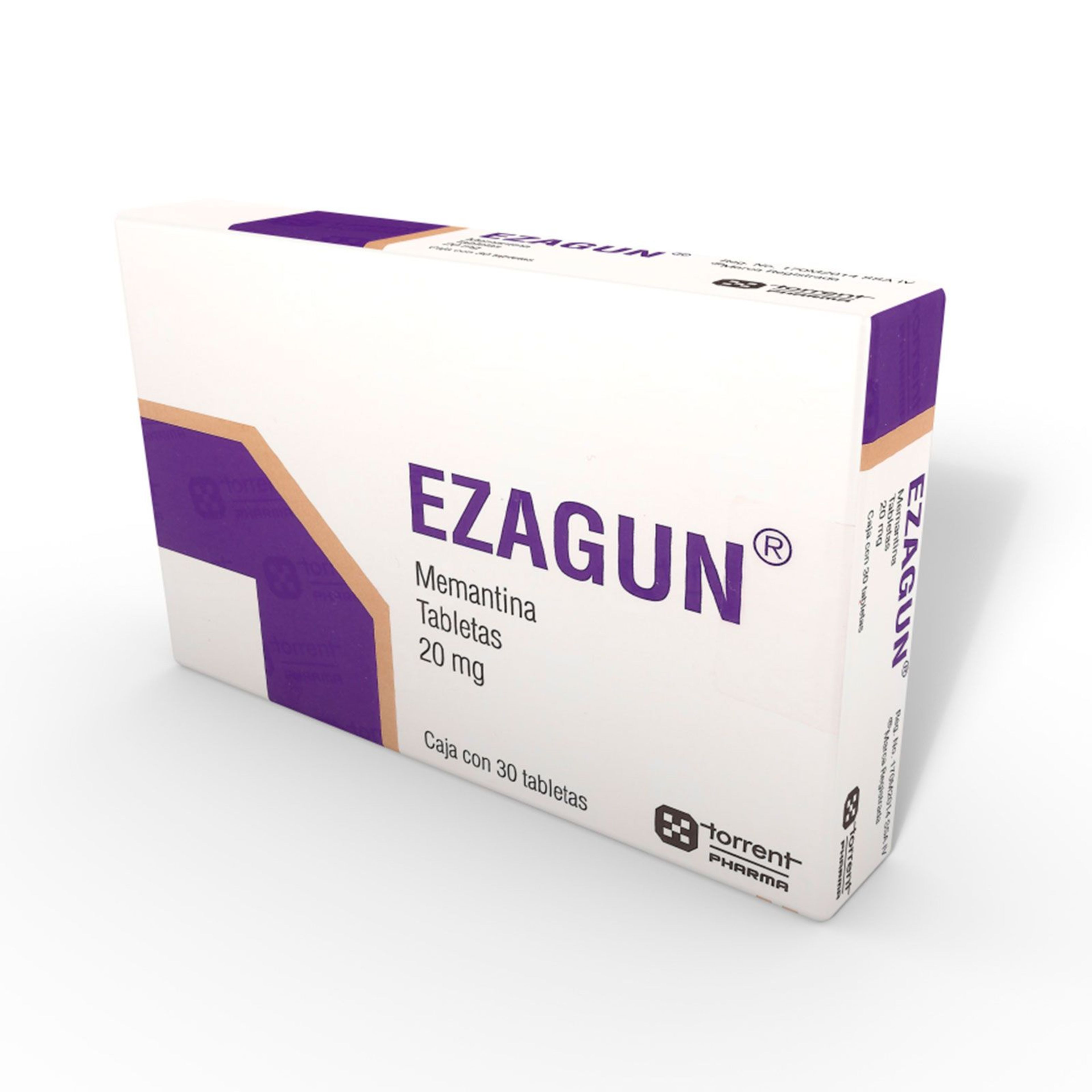 Ezagun 20 Mg Con 30 Tabletas