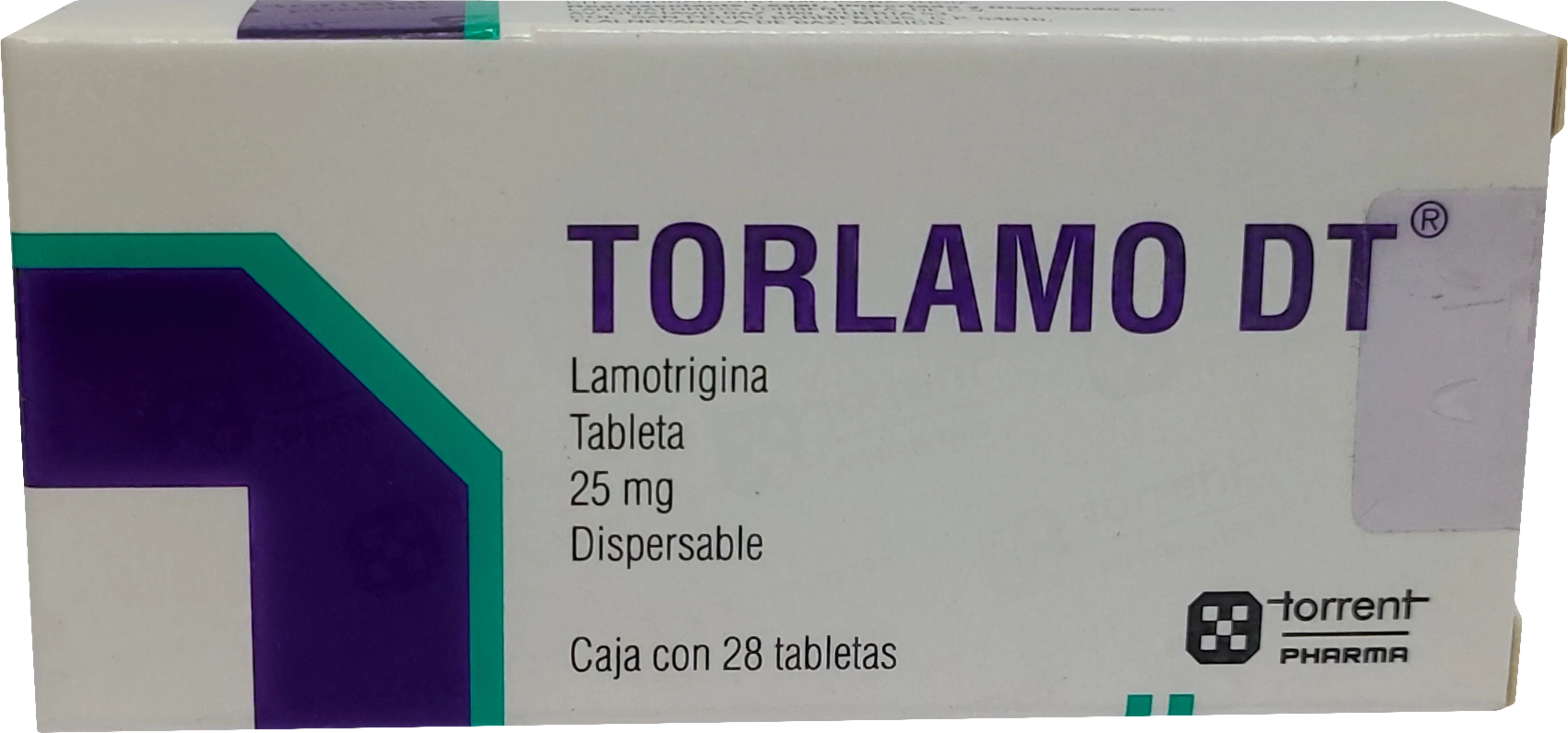 Torlamo Dt 25 Mg Con 28 Tabletas
