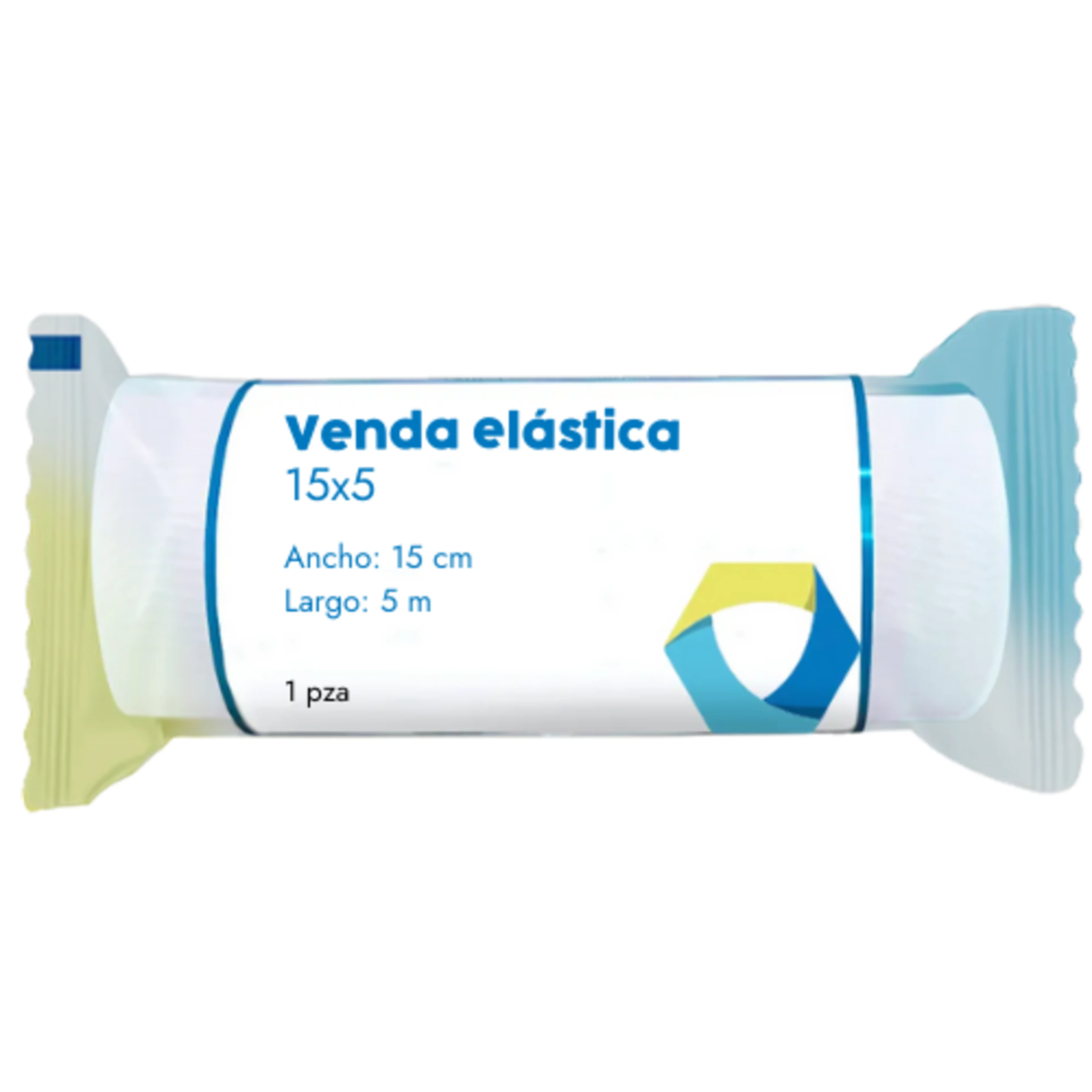 Venda Elástica 15 Cm X 5 M Con 1 Pieza
