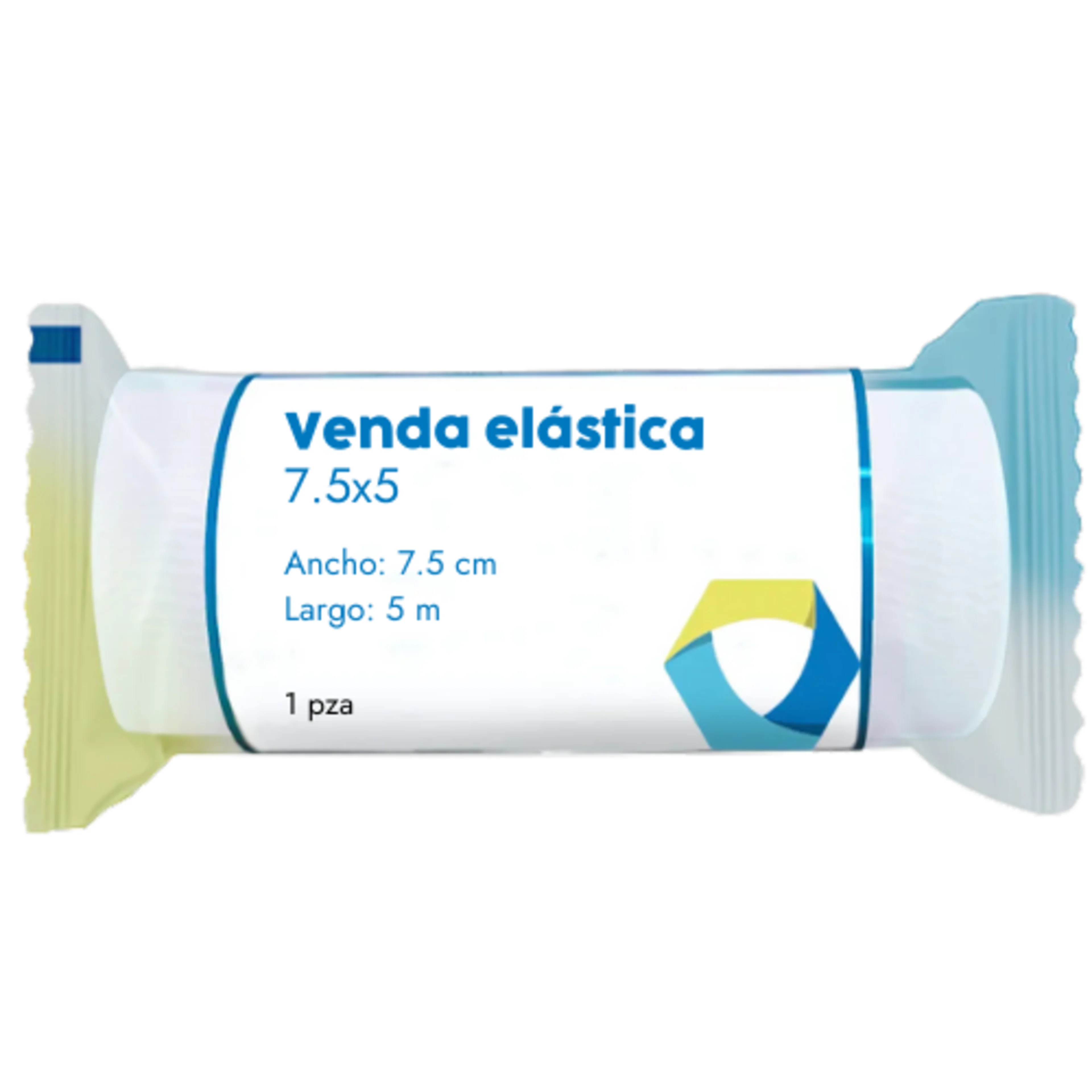 Venda Elástica 7.5 Cm X 5 M Con 1 Pieza