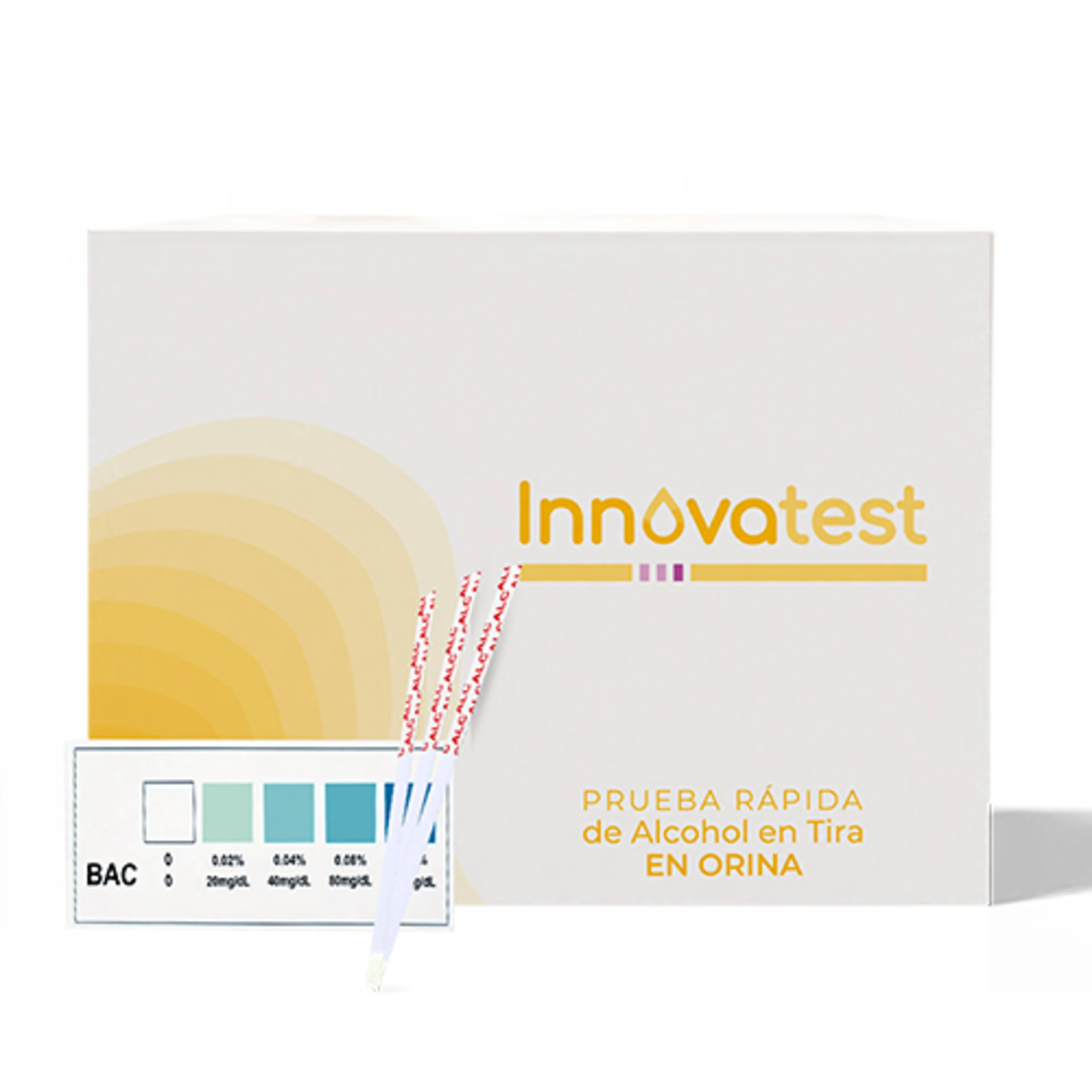 Innovatest Prueba Rápida De Alcohol En Orina Con 50 Piezas