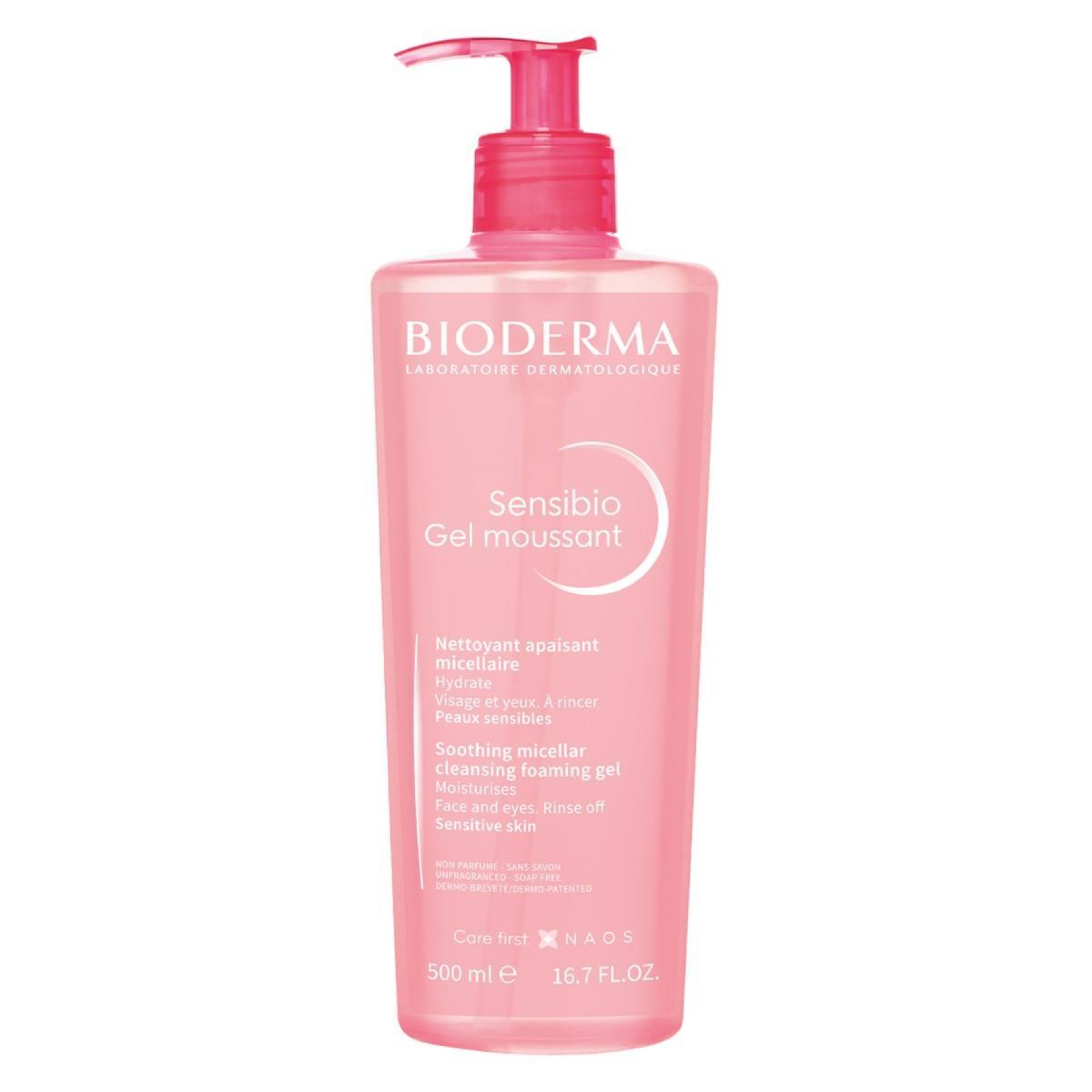 Bioderma Sensibio Gel Limpiador E Hidratante 500 Ml