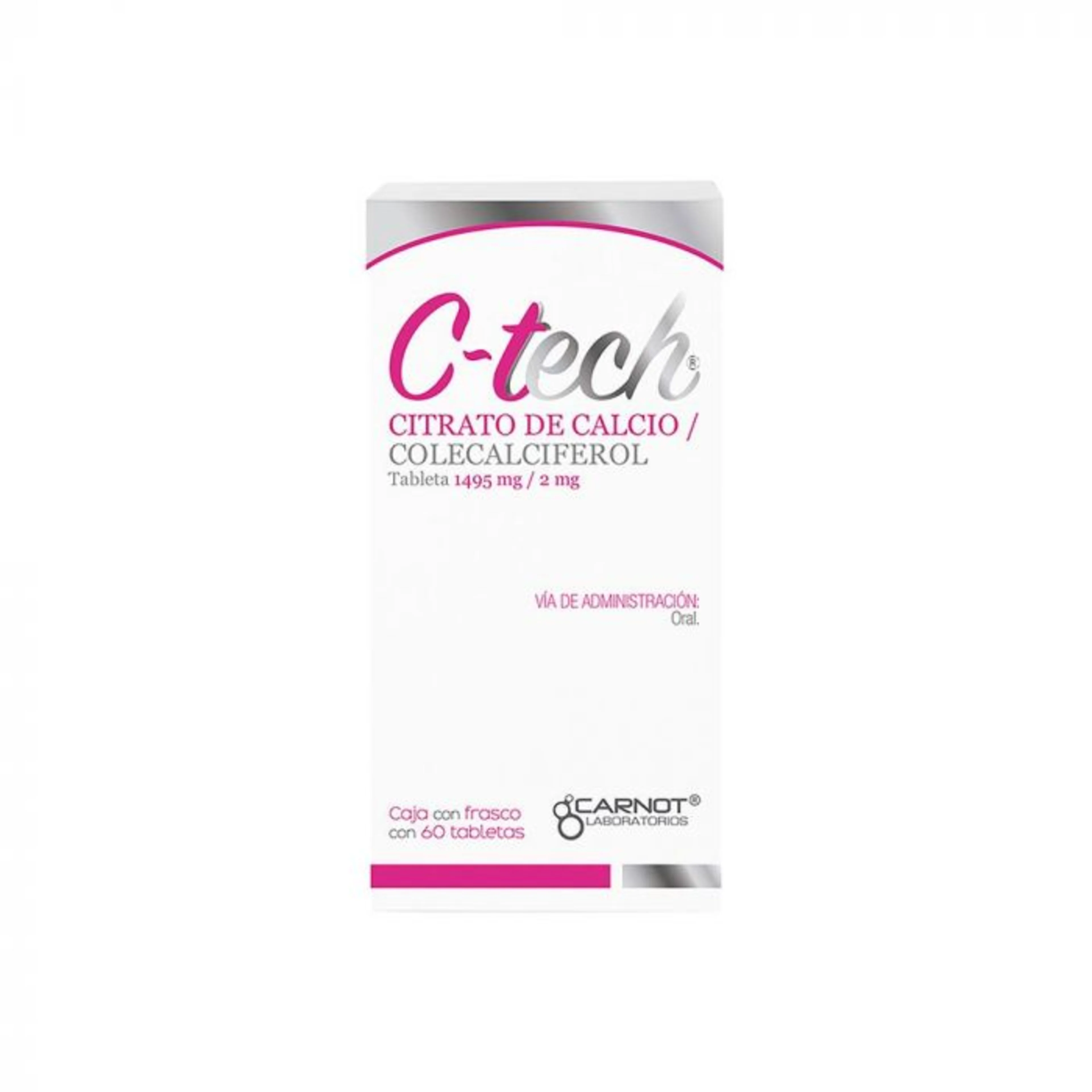 C-Tech 1495/2 Mg Con 60 Tabletas