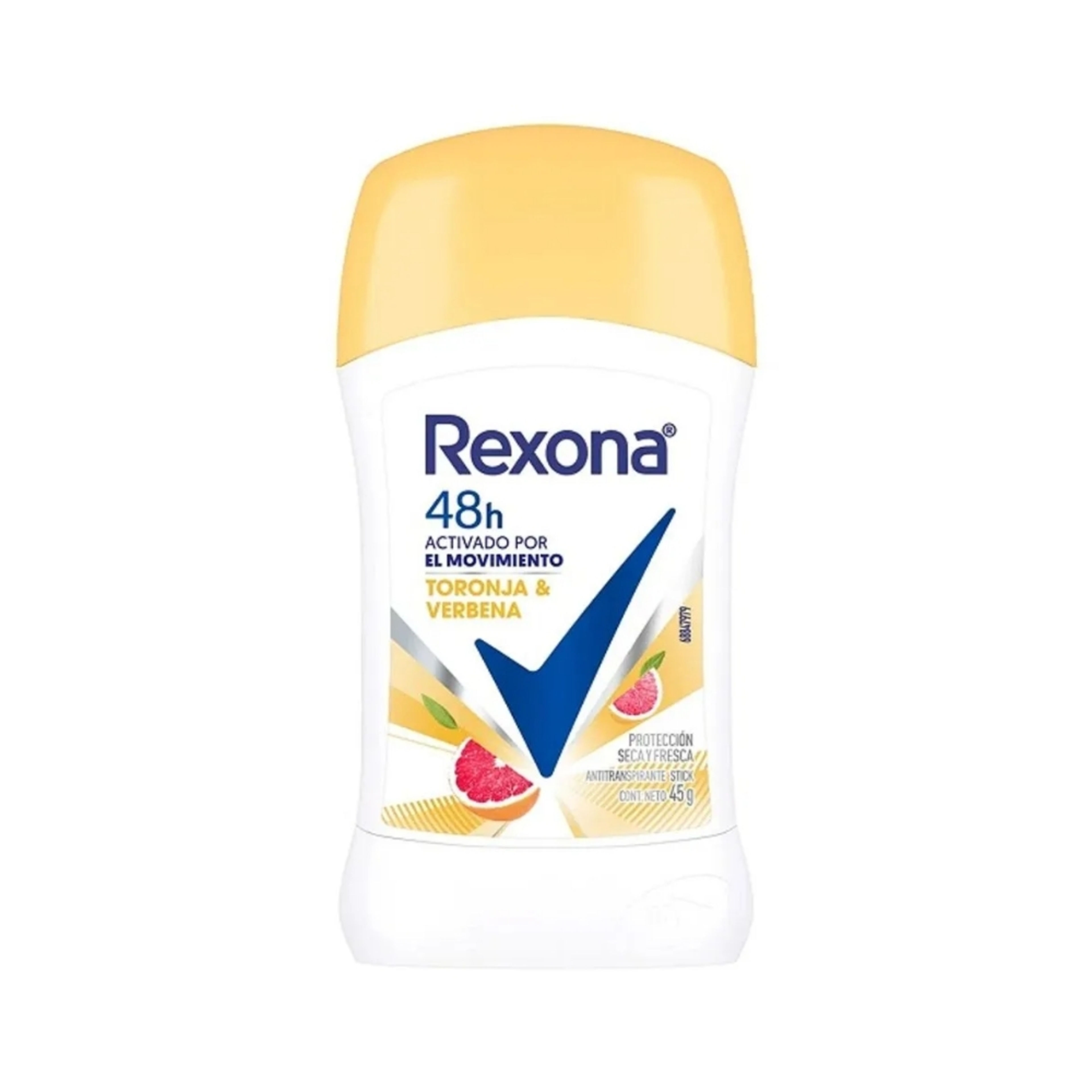 Rexona Stay Fresh Antitranspirante En Barra Toronja Y Verbena Con 45 G