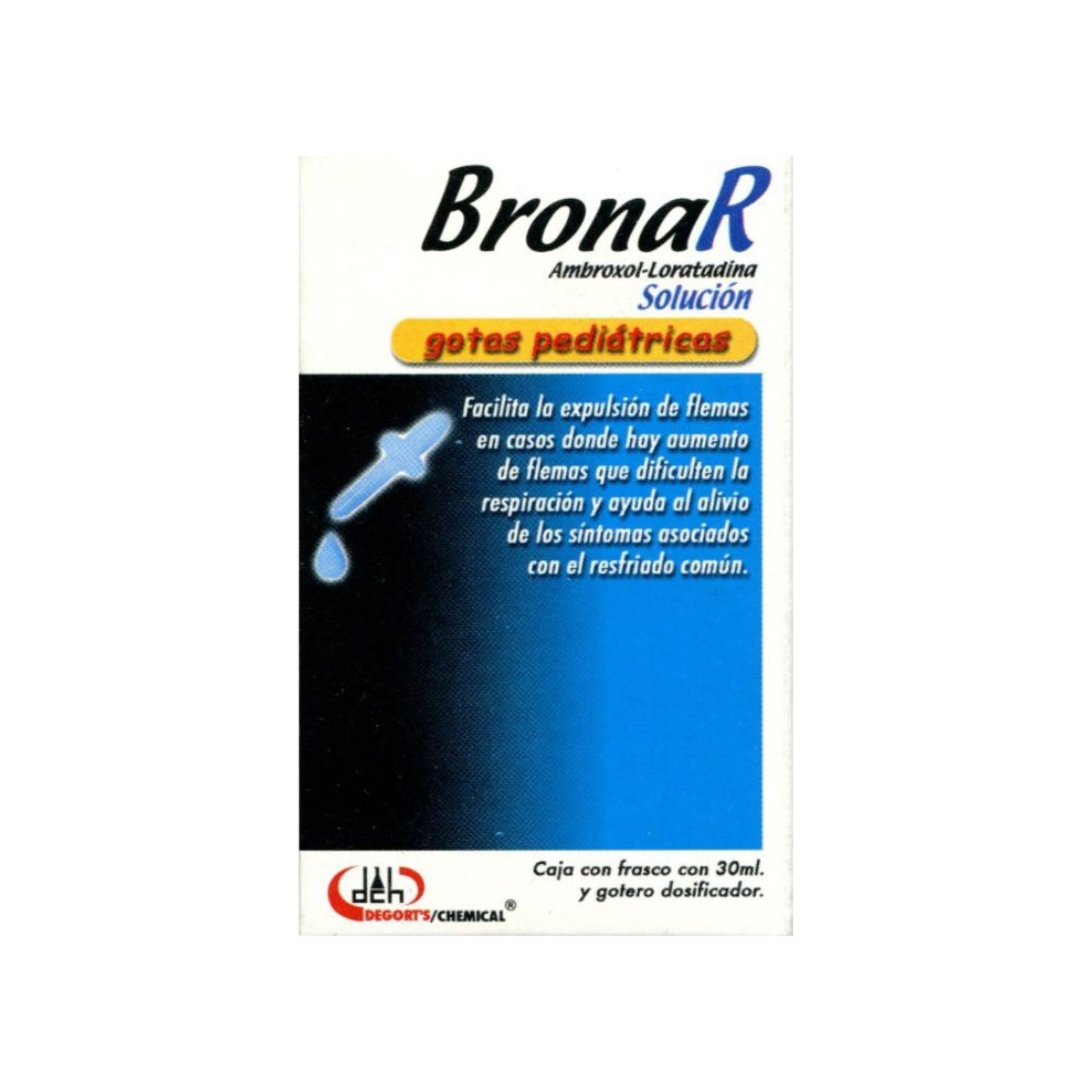 Bronar 600/100 Mg Solución Pediátrica Gotas 30 Ml