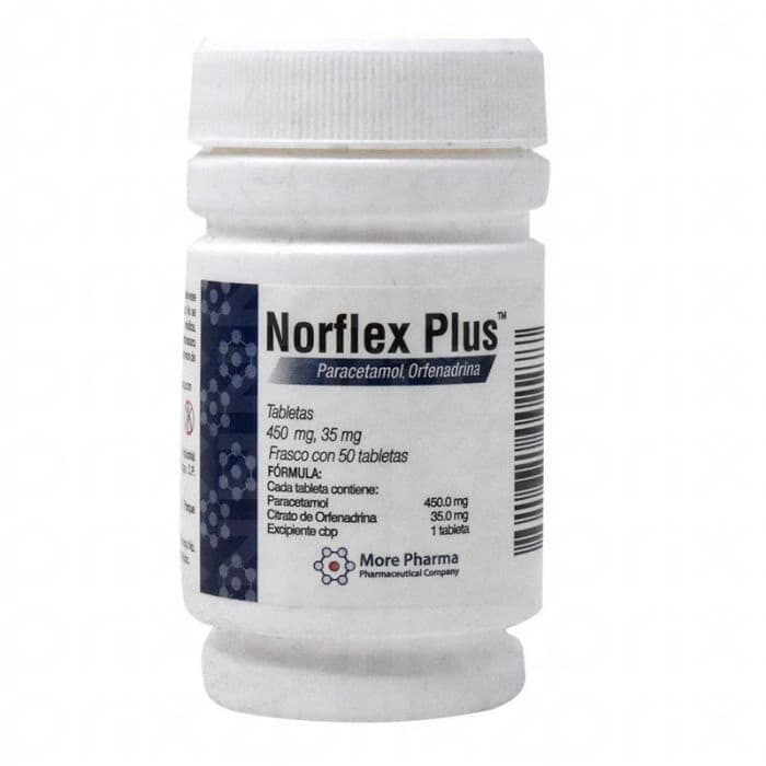 Comprar Norflex Plus Caja 50 Tabletas Farmacia Prixz
