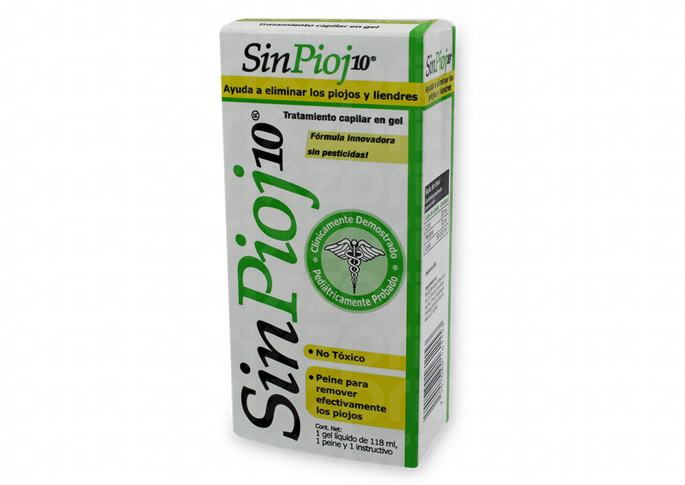 Tratamiento Capilar en gel SinPioj10, 118 ml Farmacia Prixz