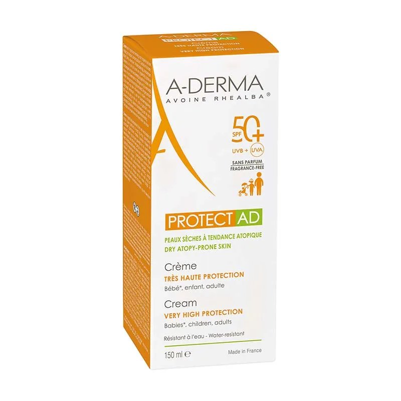 Comprar A-Derma Protect Ad Bloqueador Solar Facial Fps 50 Para Piel Con Tendencia Atópica 150 Ml