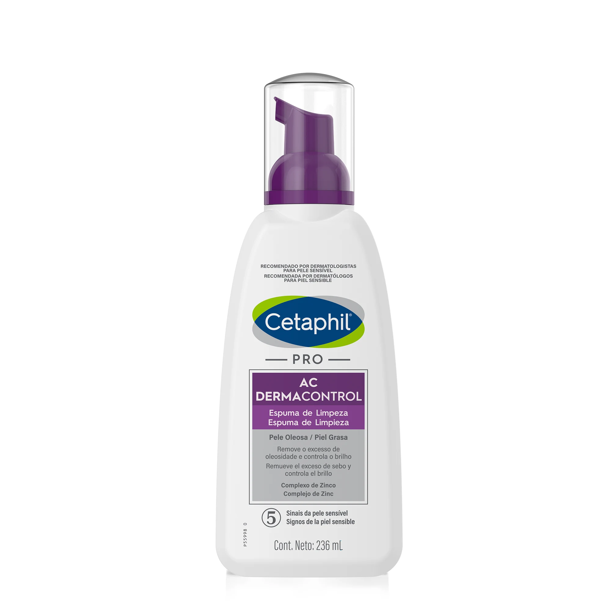 Comprar Cetaphil Pro Ac Dermacontrol Espuma De Limpieza 236 Ml