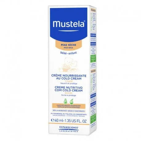Comprar Mustela Crema Nutritiva Cold Cream Para Bebés Y Niños Piel Seca 40 Ml