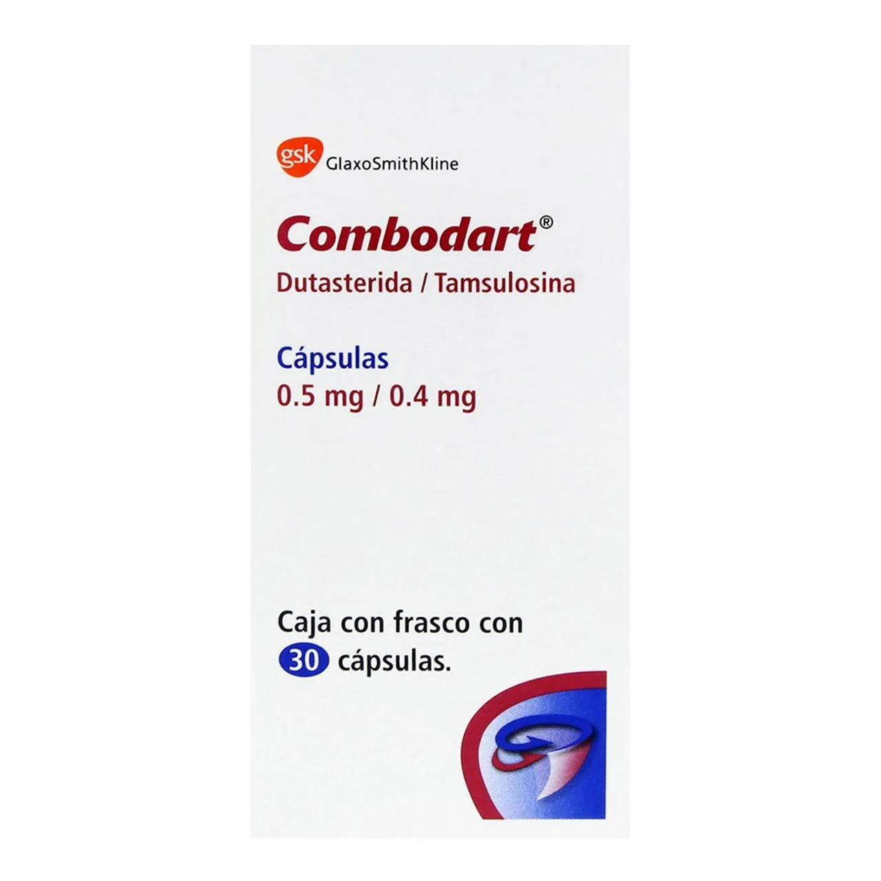 Comprar Combodart 0.5/0.4 Mg Con 30 Cápsulas