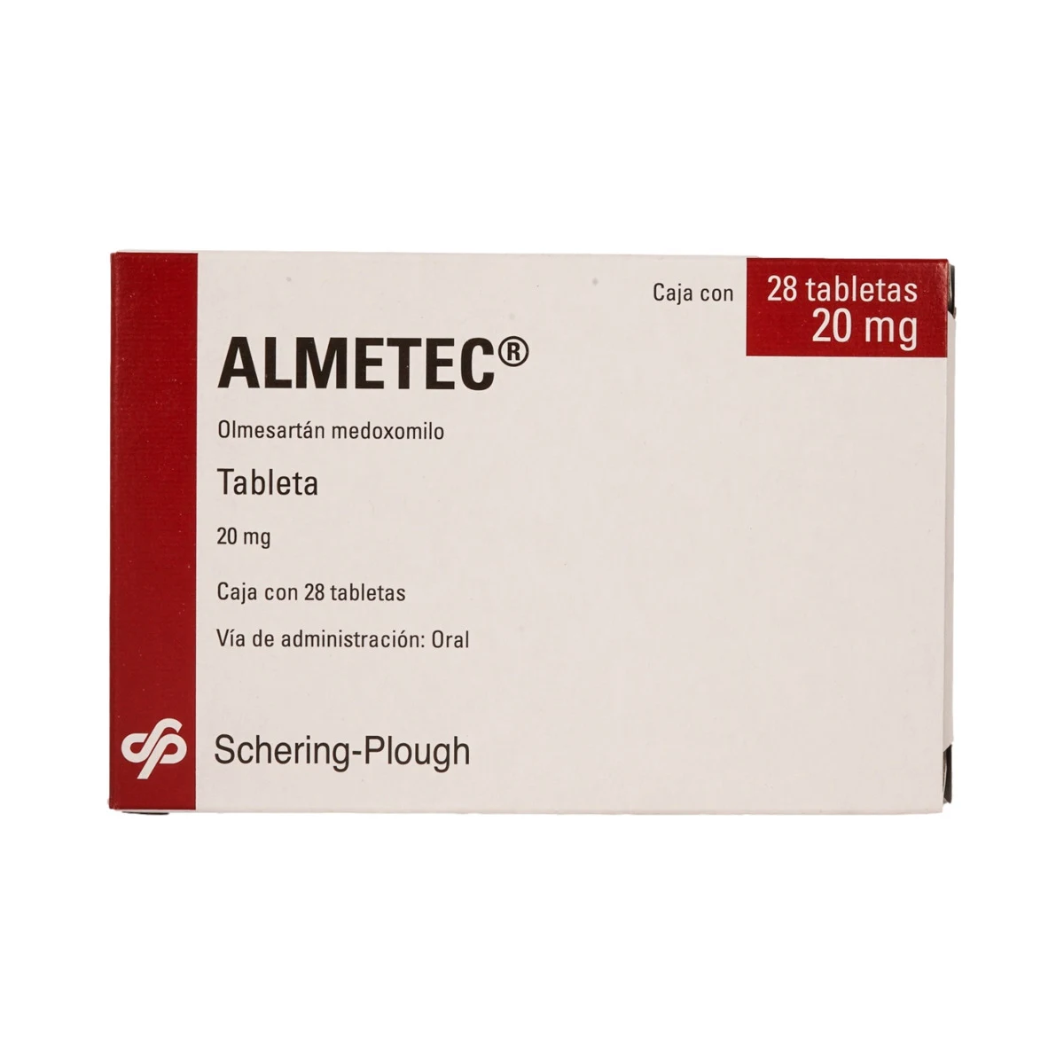 Comprar Almetec 20 Mg Con 28 Tabletas