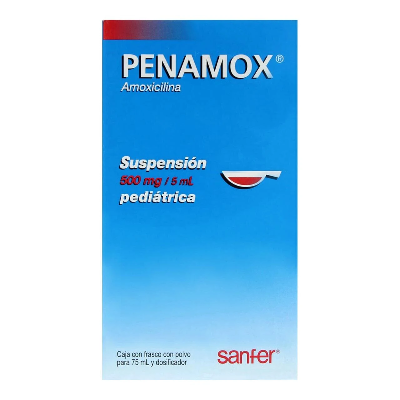Comprar Penamox Pediátrico 500 Mg Con 75 Ml De Suspensión