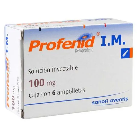 Comprar Profenid Im 100 Mg Con 6 Ampolletas