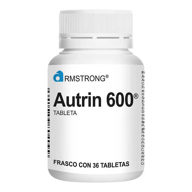 Comprar Autrin 600 Vitaminas Hierro Con 36 Tabletas