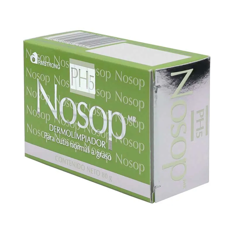 Comprar Nosop Dermolimpiador Facial Piel Normal A Gasa Barra 80 G