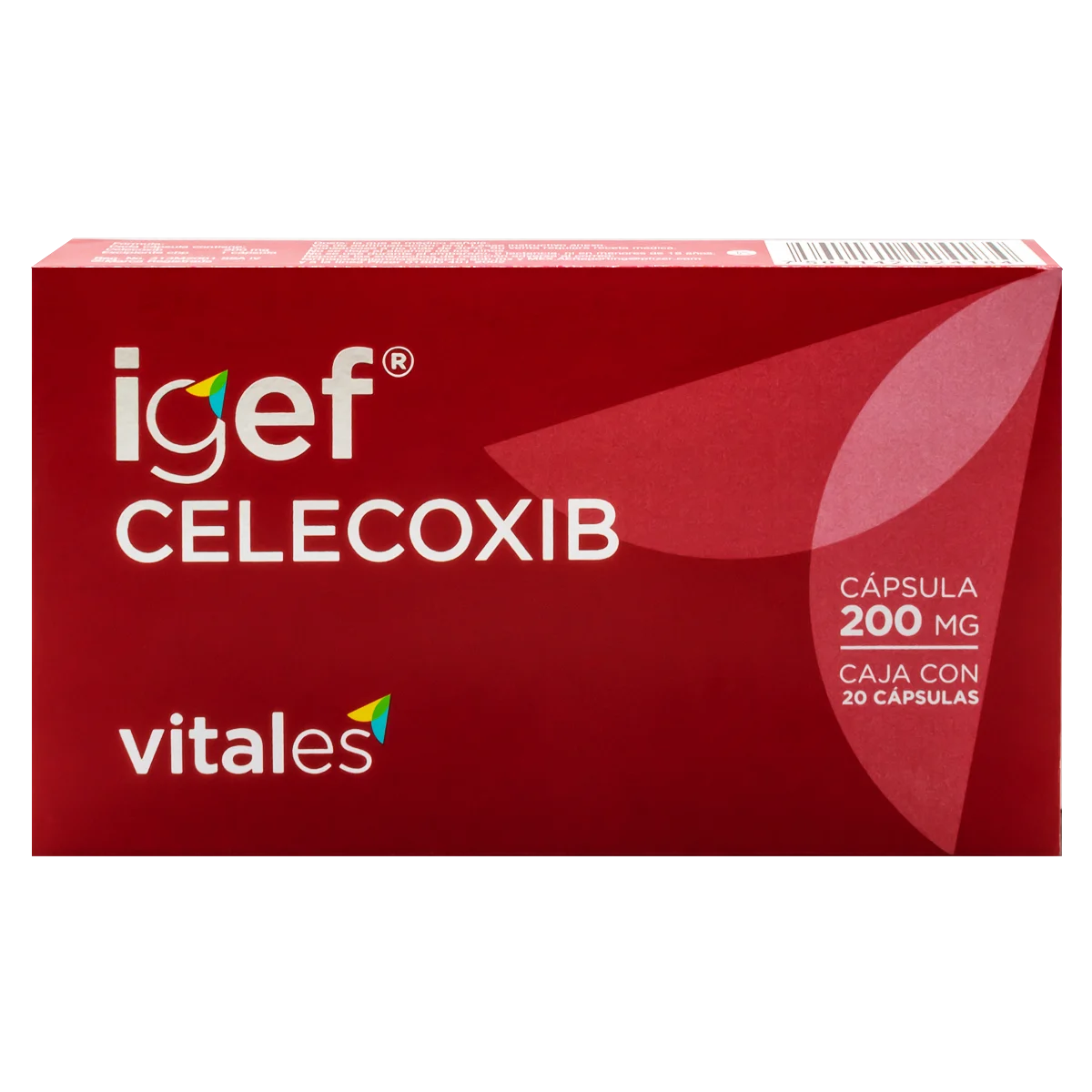 Comprar Igef 200 Mg Con 20 Cápsulas