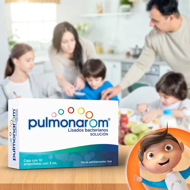 Comprar Pulmonarom Solución Con 10 Ampolletas De 3 Ml