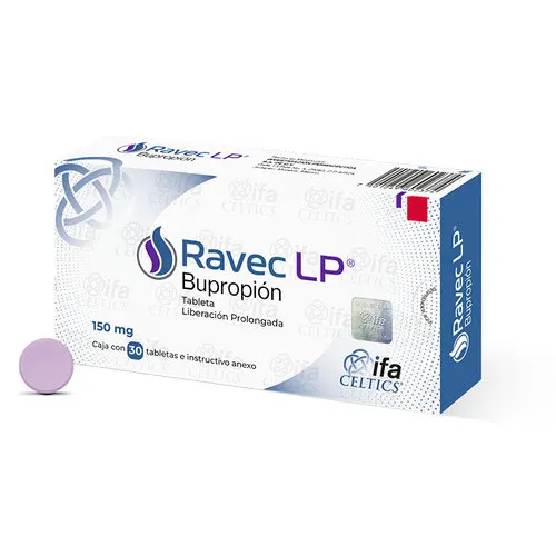Ravec LP 150 mg con 30 tabletas - Manejo de sobredosis
