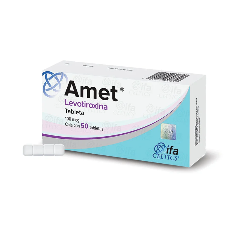 Comprar Amet 100 Mcg Con 50 Tabletas