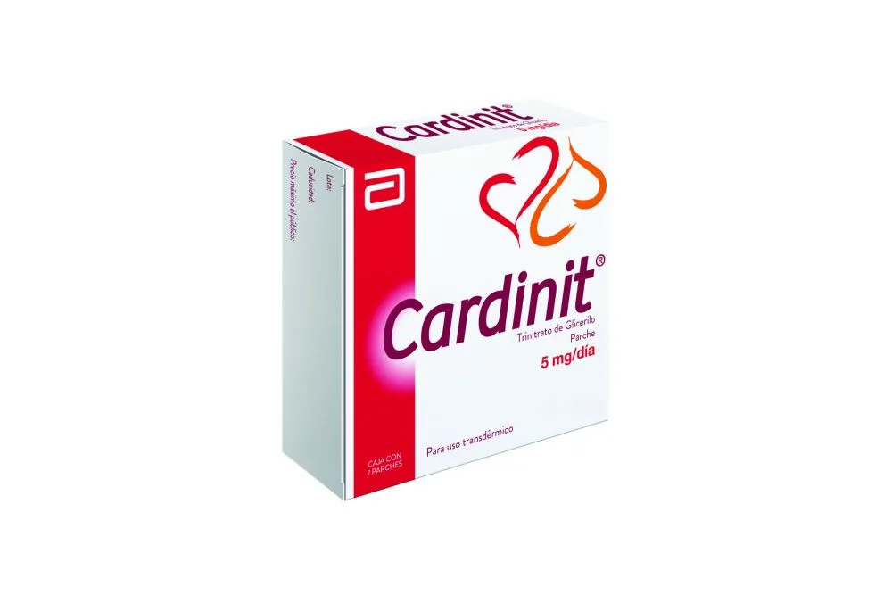 Comprar Cardinit 5 Mg Con 7 Parches