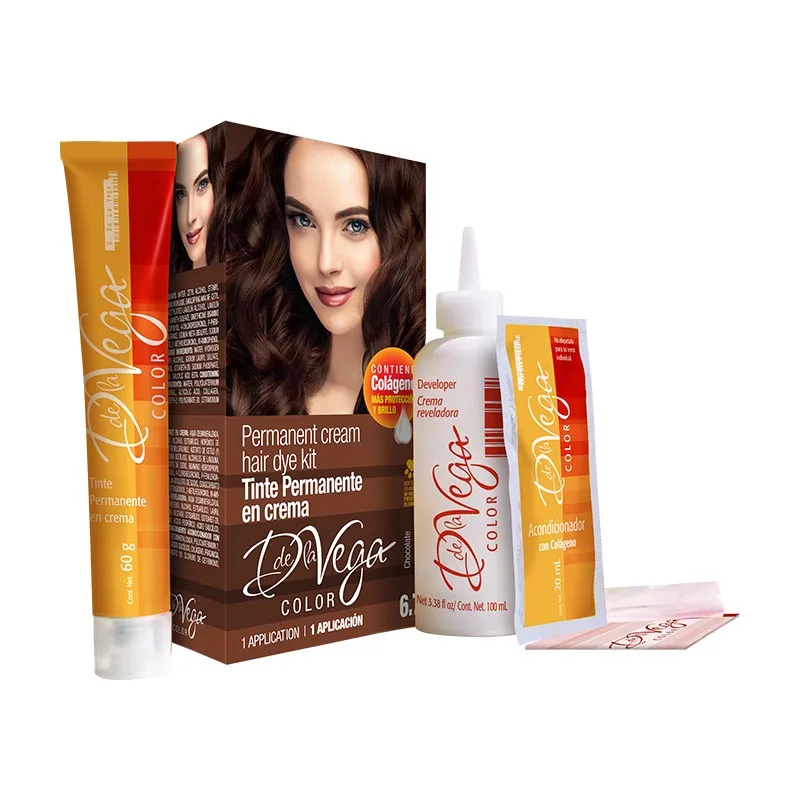 De La Vega Color Tinte En Crema Tono Chocolate 6.7 - Compra en Prixz