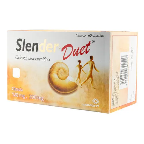 Slender Duet 120/200 mg C30 Cpsulas - Suplemento dietario