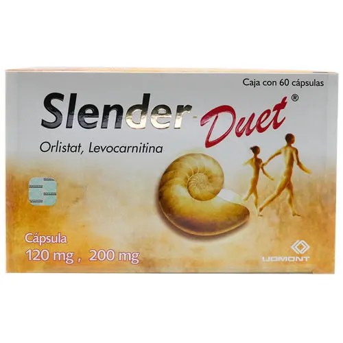 orlistat l carnitina Slender Duet C60 Caps