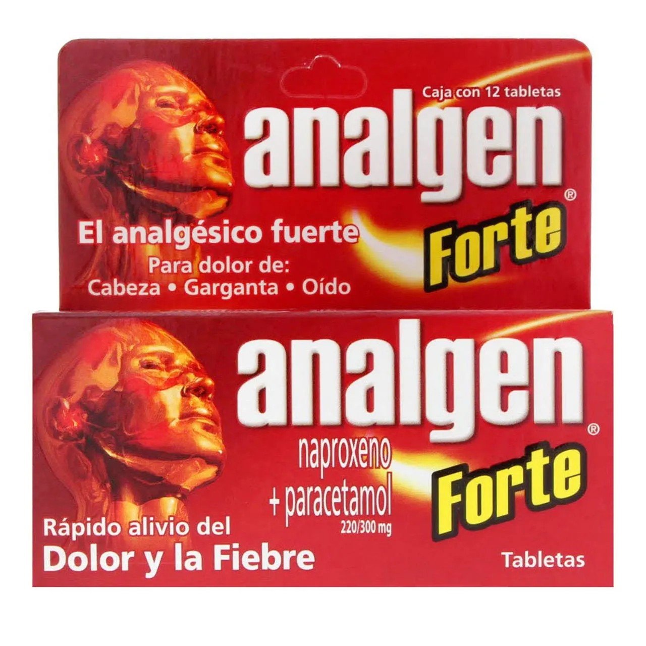 Comprar Analgen Forte 220/300 Mg Con 12 Tabletas