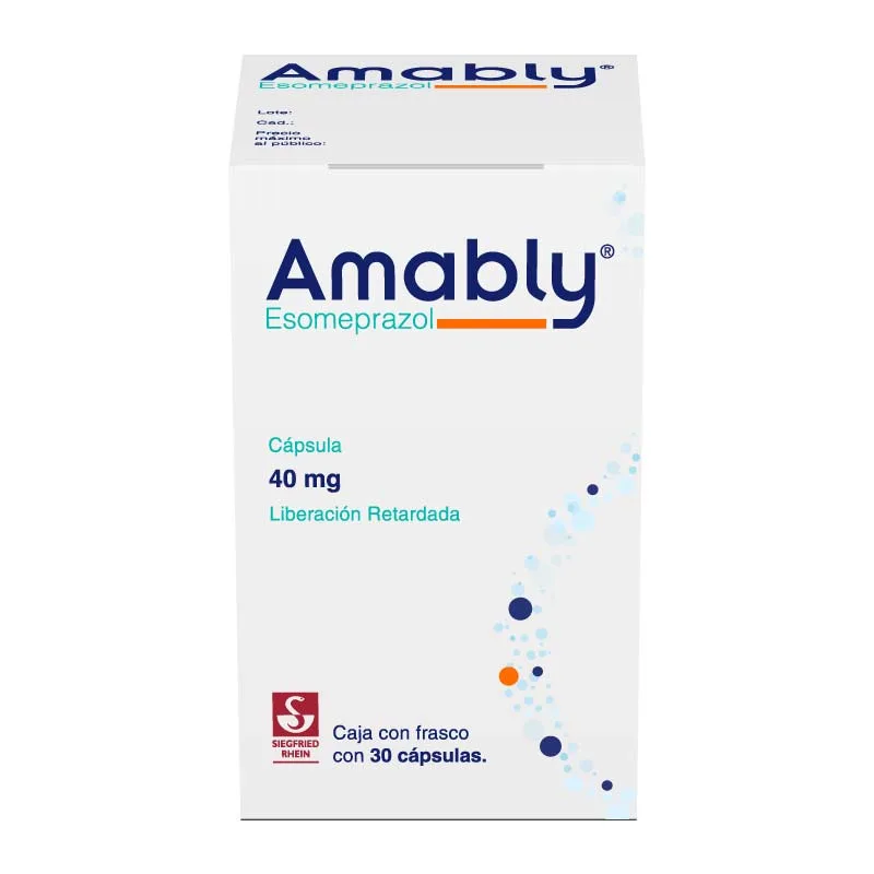 Comprar Amably 40 Mg Con 30 Cápsulas