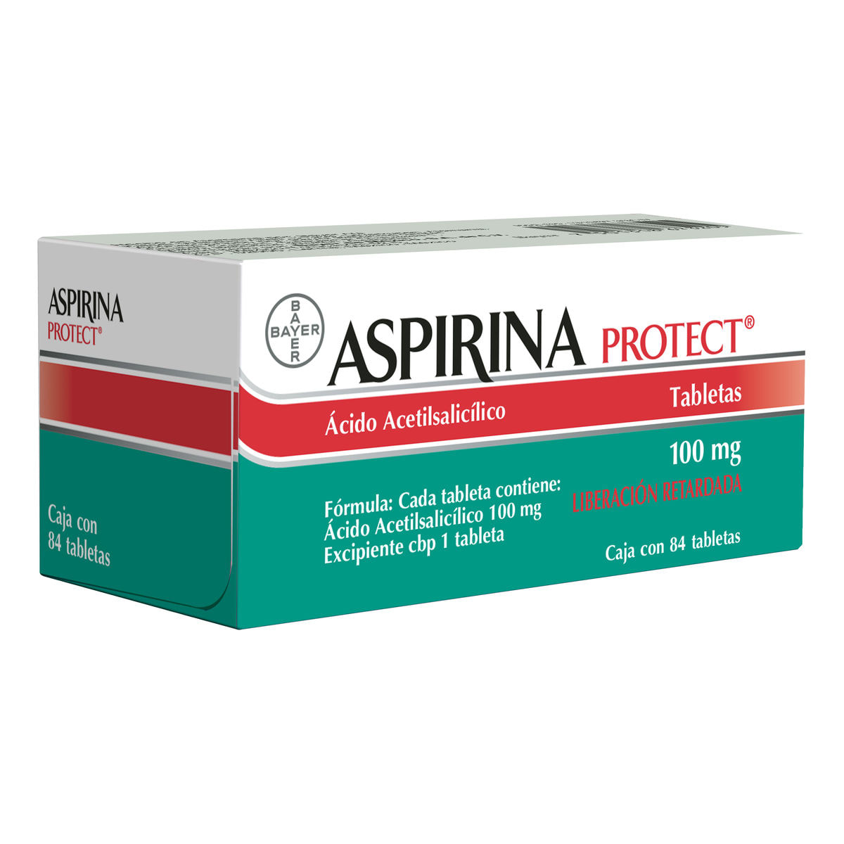 Comprar Aspirina Protect 100 Mg Con 84 Tabletas