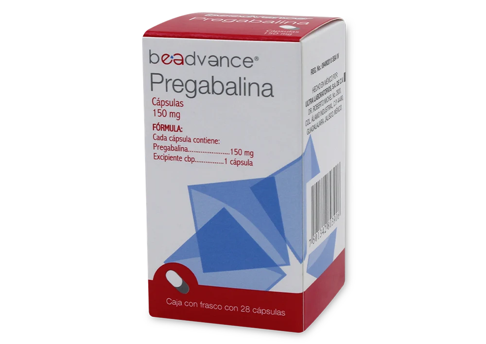 Comprar Pregabalina 150 Mg Con 28 Cápsulas