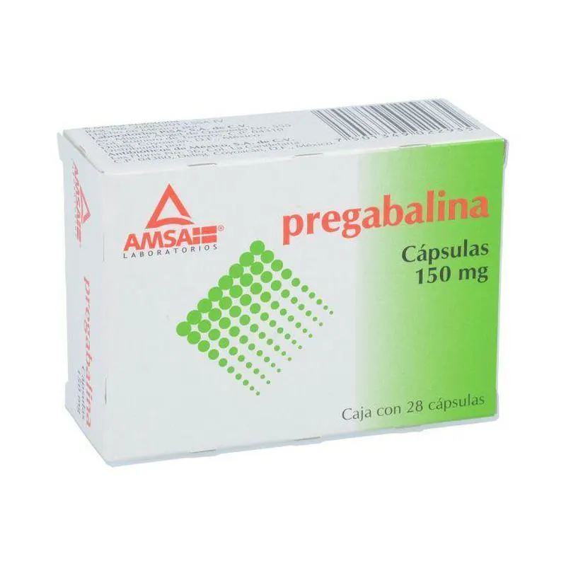 Comprar Pregabalina 150 Mg Con 28 Cápsulas