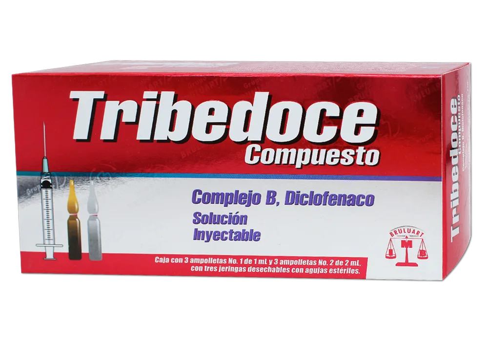 Comprar Tribedoce Compuesto Con 6 Ampolletas Y 3 Jeringas