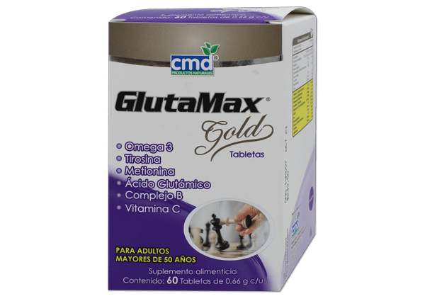 Comprar Glutamax Gold Suplemento Alimenticio Con 60 Tabletas