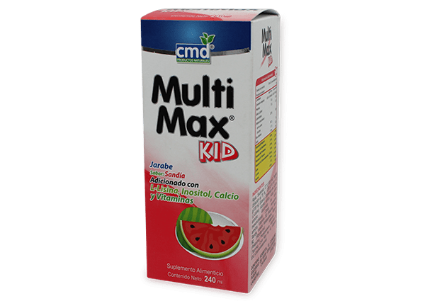 Comprar Multimax Kid Suplemento 150/5.9/5 Mg Con 240 Ml De Jarabe