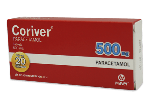 Comprar Coriver 500 Mg Con 20 Tabletas
