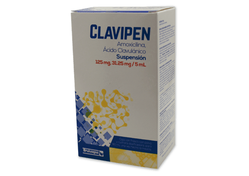 Comprar Clavipen 125/31.25Mg Suspensión Con 60 Ml