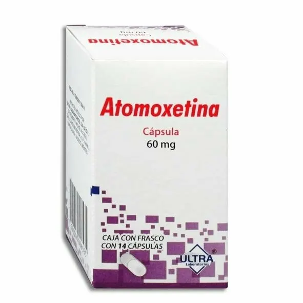 Comprar Atomoxetina 60 Mg Con 14 Cápsulas