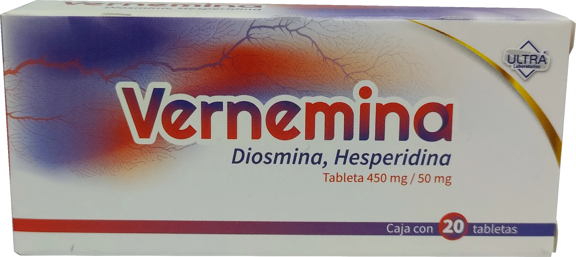 Comprar Vernemina 450/50Mg Con 20 Tabletas