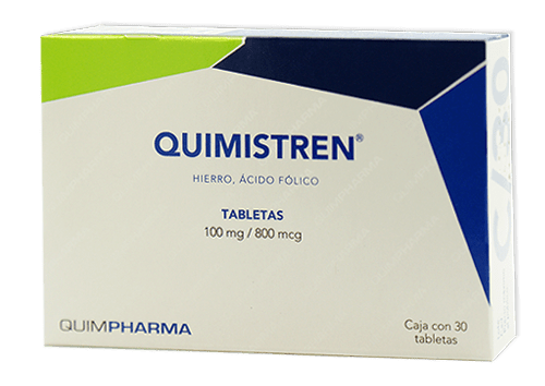 Comprar Quimistren 100 Mg/800 Mcg Con 30 Tabletas