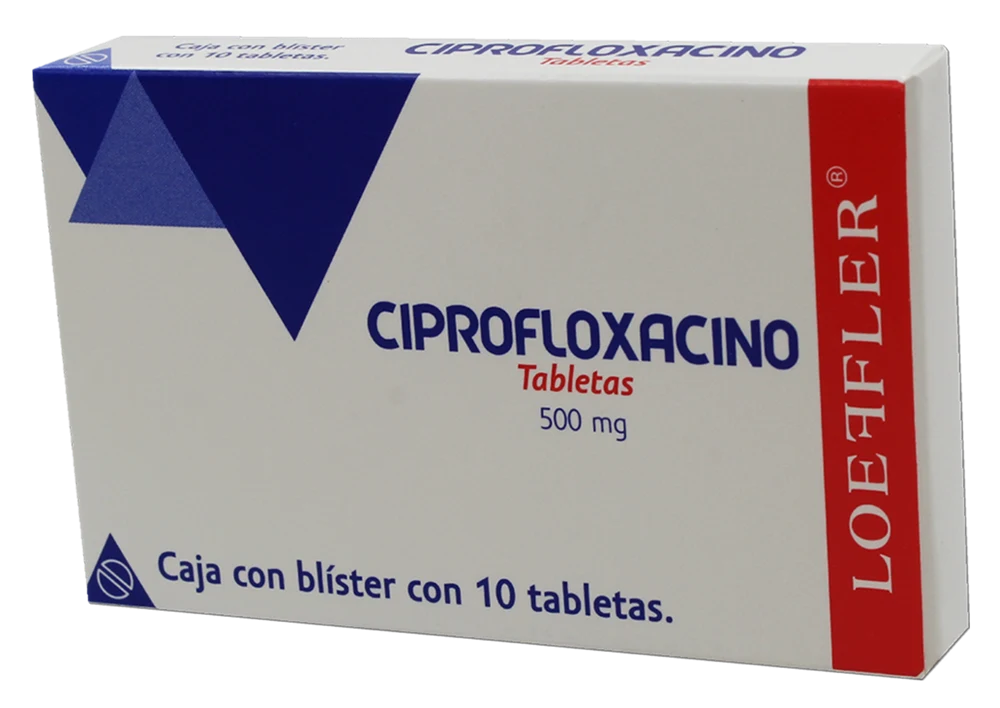 Comprar Ciprofloxacino Ciprofloxacina 500 Mg Con 10 Tabletas