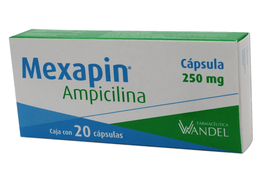 Comprar Mexapin 250 Mg Con 20 Cápsulas